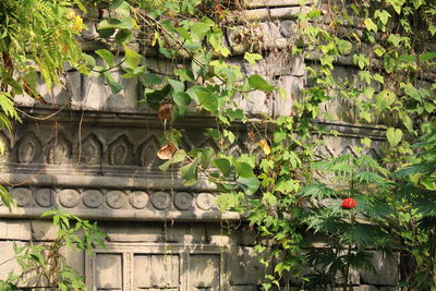 Low angle view of old building