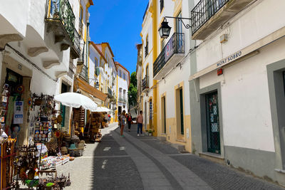 Street amidst buildings in city