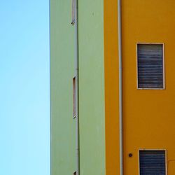 Built structure against blue sky
