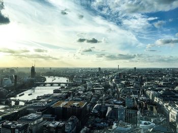 Aerial view of cityscape