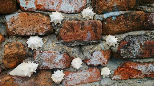 Full frame shot of weathered wall