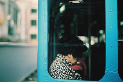 Close-up of woman in bikini