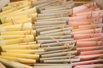 large group of objects