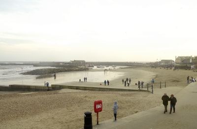 View of beach against sky