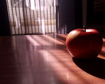 Close-up of fruit on table at home