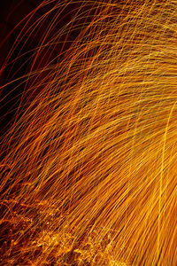 Full frame shot of wire wool
