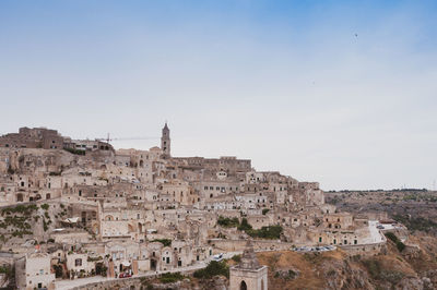 Beautiful city of matera in italy