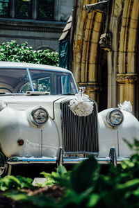 View of vintage car