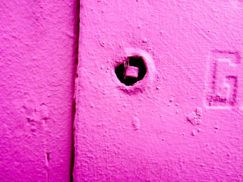 Full frame shot of pink wall