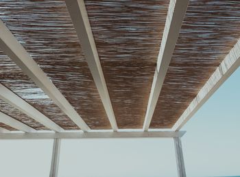 Low angle view of ceiling