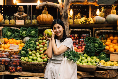 Fruits for sale at market