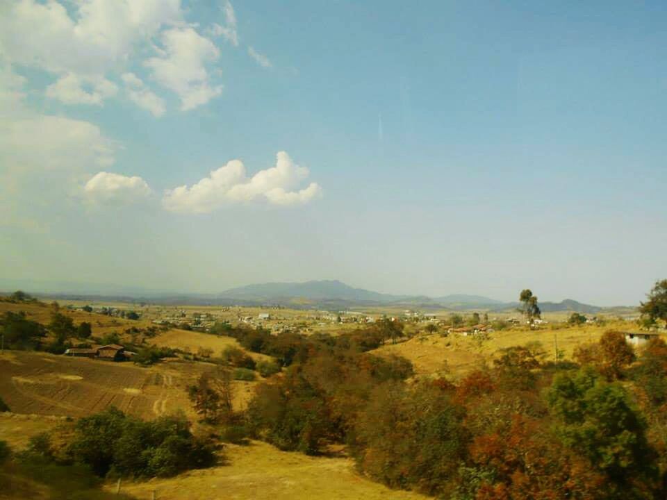 Mountains in background