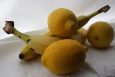 Close-up of fruits on table