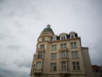 Low angle view of building against sky