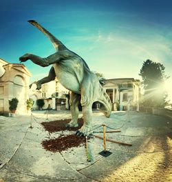 Built structure against sky