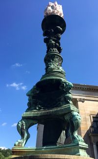 Low angle view of historical building