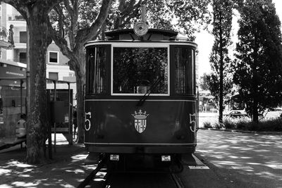 Old train in barcelona