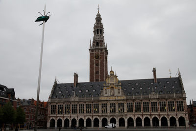 Low angle view of historical building