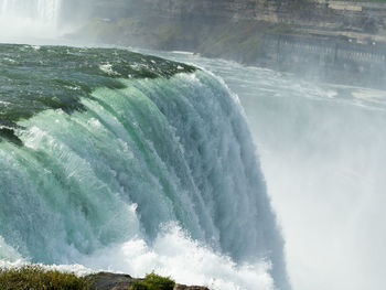 Scenic view of sea waves