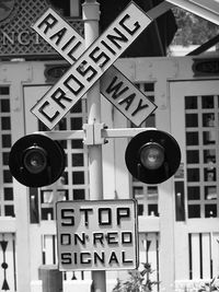 Low angle view of road sign