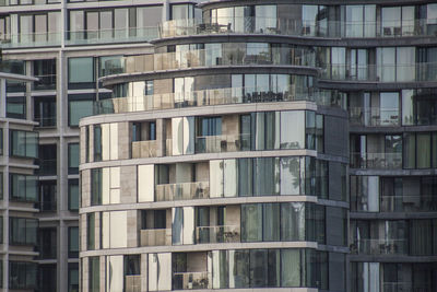 Full frame shot of modern building in city