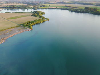 Scenic view of lake