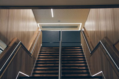 Low angle view of staircase