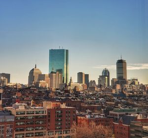 Boston backbay view