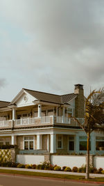 Houses against sky