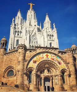 Low angle view of cathedral