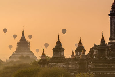 Cathedral against sky during sunset