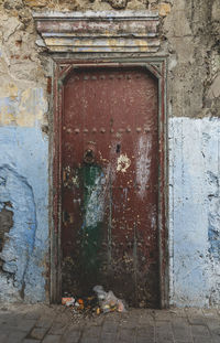 View of abandoned building