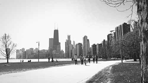 Skyscrapers in city