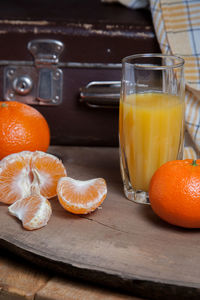 Close-up of drink on table