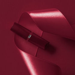 High angle view of lipstick