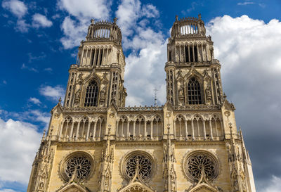 Low angle view of cathedral against sky