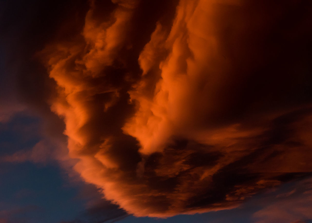 LOW ANGLE VIEW OF SKY DURING SUNSET