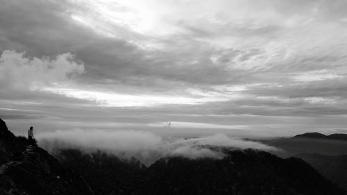 Scenic view of cloudscape against sky