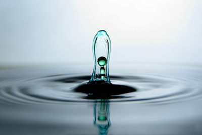 Close-up of water drop