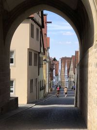 Street amidst buildings in city