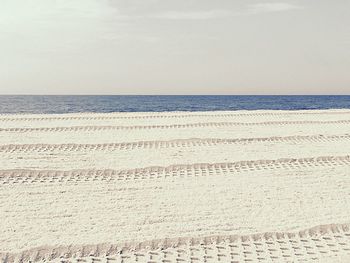 Scenic view of beach