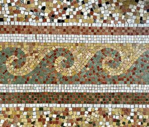 Full frame shot of mosaic