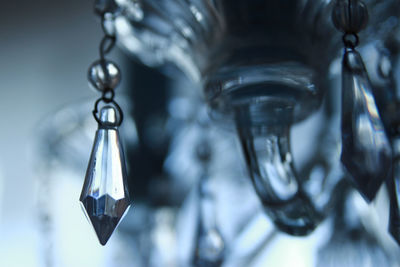 Close-up of illuminated lamp