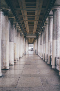 Corridor of building