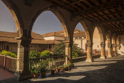 View of historic building against sky