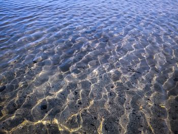 Full frame shot of rippled water