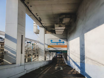 View of bridge in city