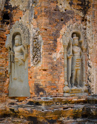 View of buddha statue