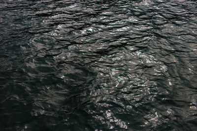 Full frame shot of rippled water