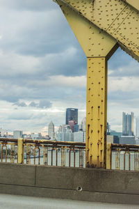 View of cityscape against sky